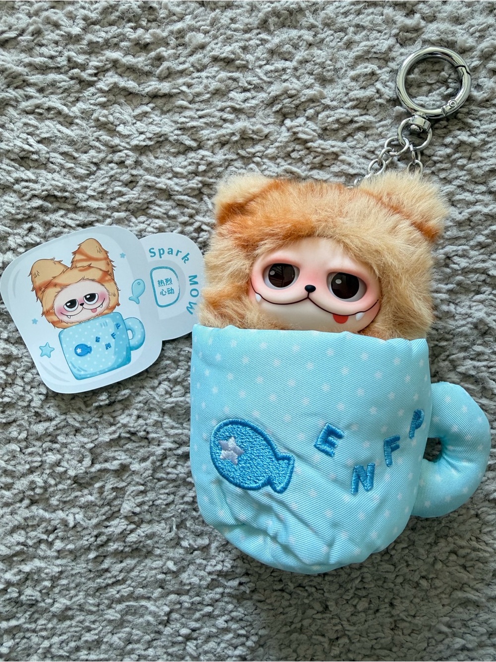 Bond MOW MOW ENFP Plush Keychain Spark MOW Series Collectible Doll